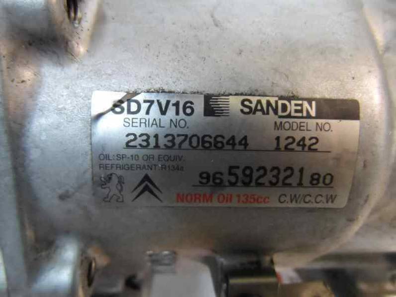 COMPRESOR AIRE ACONDICIONADO CITROEN XSARA PICASSO 1999 1.6 16V HDI (90 CV)