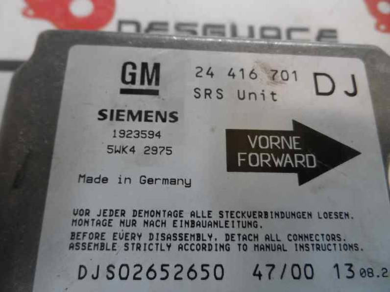 CENTRALITA AIRBAG OPEL VECTRA B CARAVAN 1996