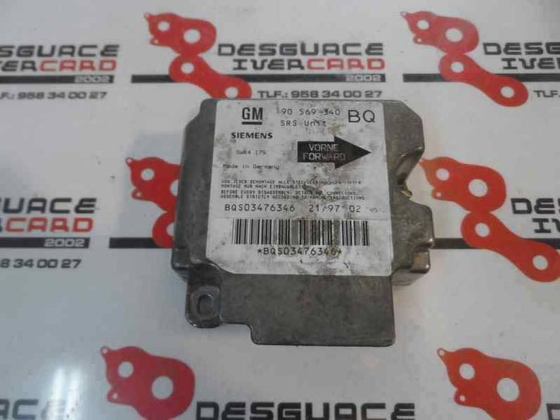 CENTRALITA AIRBAG OPEL VECTRA B BERLINA 1995