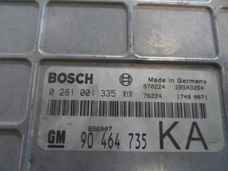 CENTRALITA MOTOR UCE OPEL VECTRA B BERLINA 1995