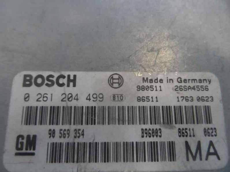 CENTRALITA MOTOR UCE OPEL VECTRA B BERLINA 1995 2.5 V6 (170 CV)