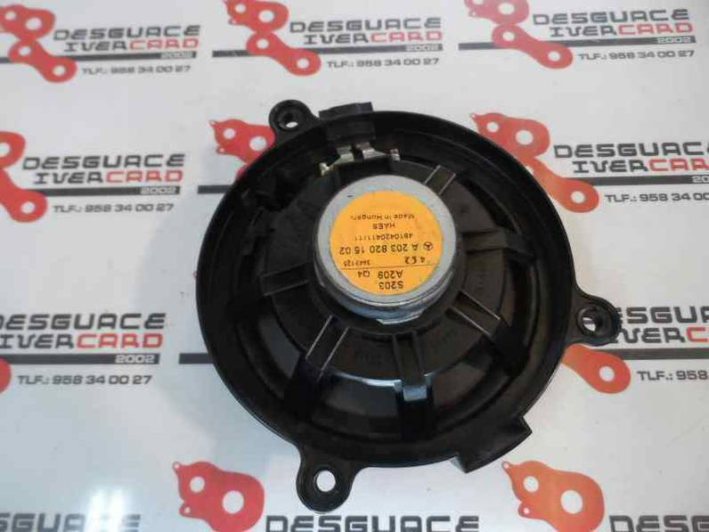 SISTEMA AUDIO RADIO CD MERCEDES CLASE CLK COUPE 2004 2.7 CDI 20V (170 CV)