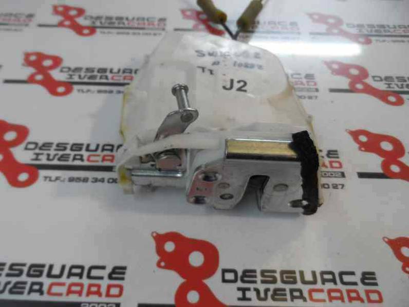 CERRADURA PUERTA TRASERA IZQUIERDA SUZUKI SWIFT BERLINA 2008 1.3 16V (92 CV)