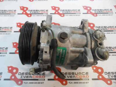 COMPRESOR AIRE ACONDICIONADO PEUGEOT 206 BERLINA 1998 1.4 (75 CV)
