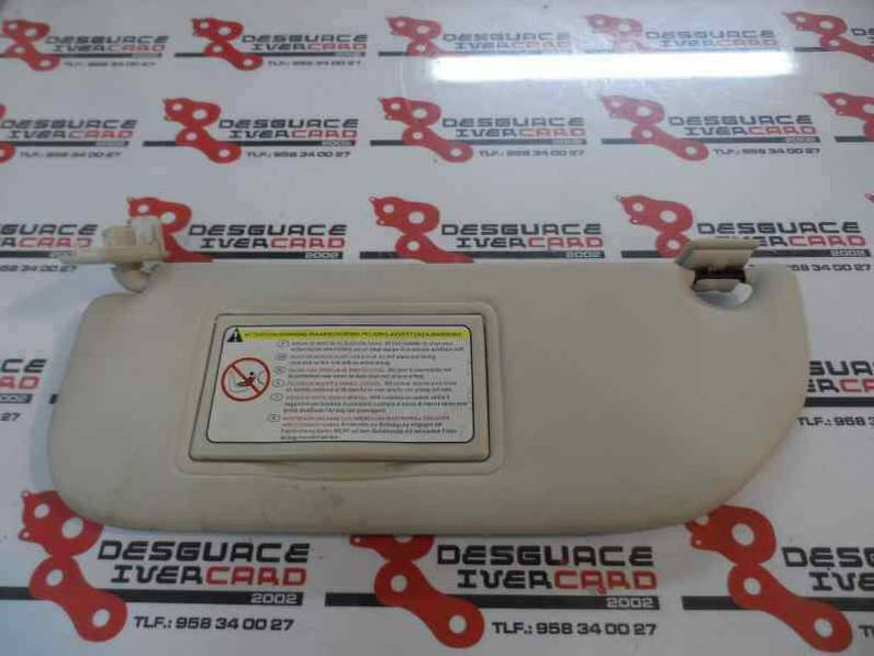 PARASOL IZQUIERDO CITROEN C4 BERLINA 2007 1.6 16V (109 CV)