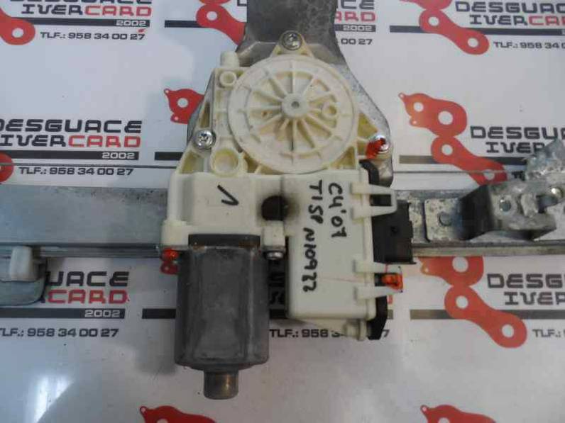 ELEVALUNAS TRASERO IZQUIERDO CITROEN C4 BERLINA 2007 1.6 16V (109 CV)