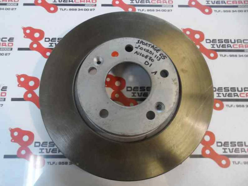 DISCO FRENO DELANTERO KIA SPORTAGE 2005 2.0 TURBODIESEL (113 CV)