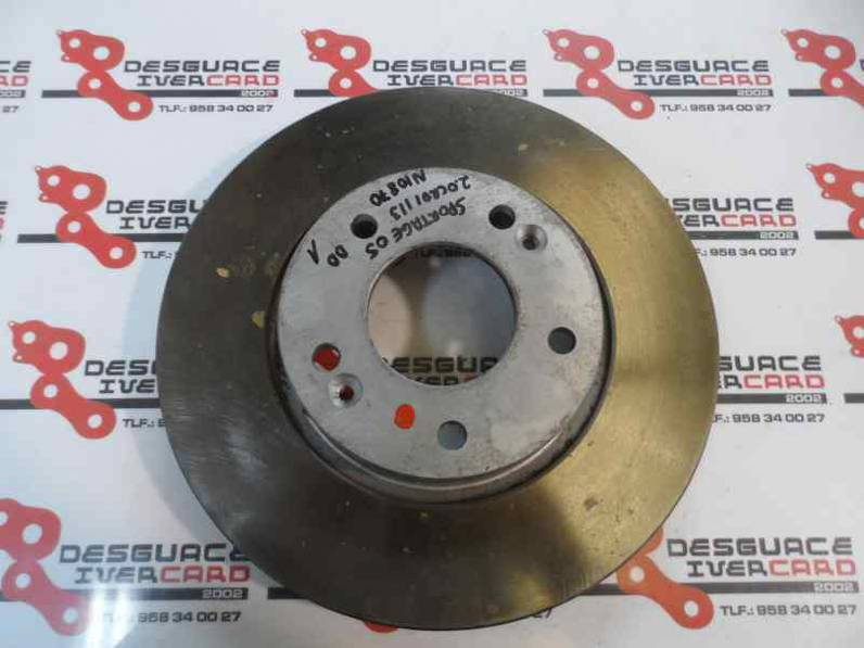 DISCO FRENO DELANTERO KIA SPORTAGE 2005 2.0 TURBODIESEL (113 CV)