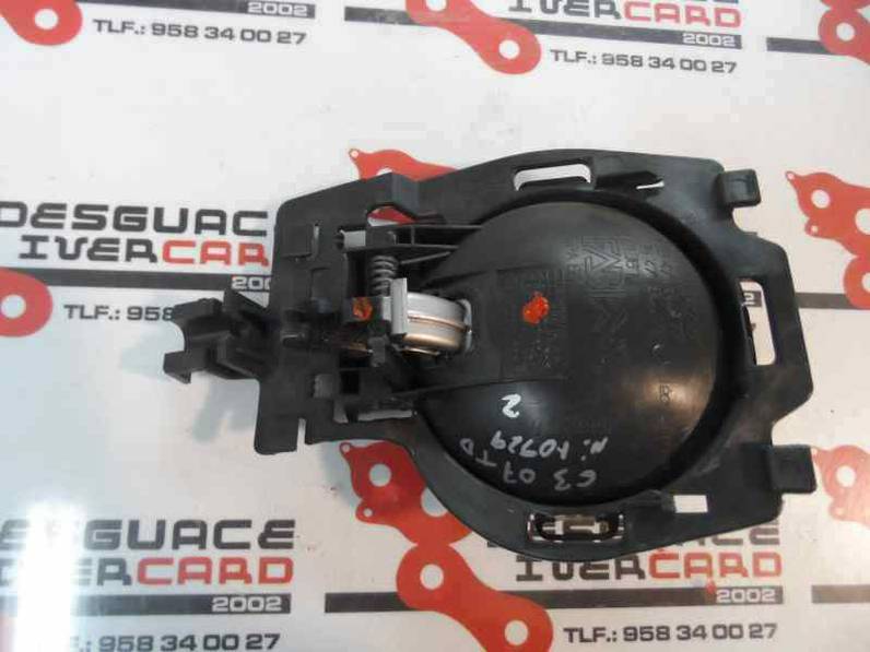 MANETA INTERIOR TRASERA DERECHA CITROEN C3 2007 1.1 (60 CV)