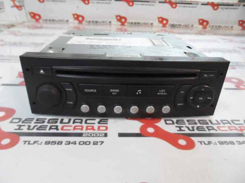 SISTEMA AUDIO RADIO CD CITROEN C4 BERLINA 2007 1.4 16V (88 CV)
