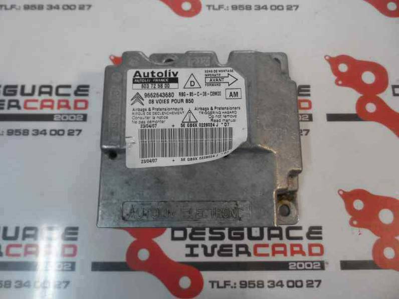 CENTRALITA AIRBAG CITROEN C4 BERLINA 2007 1.4 16V (88 CV)