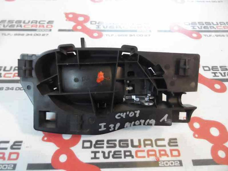 MANETA INTERIOR DELANTERA IZQUIERDA CITROEN C4 BERLINA 2007 1.4 16V (88 CV)