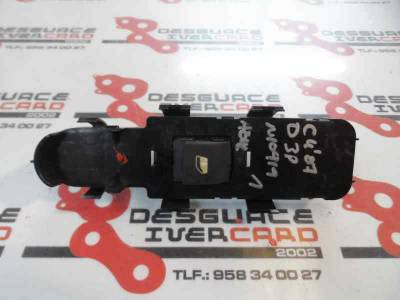 MANDO ELEVALUNAS DELANTERO DERECHO CITROEN C4 BERLINA 2007 1.4 16V (88 CV)