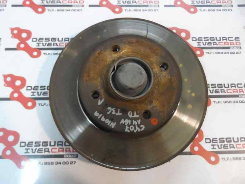 DISCO FRENO TRASERO CITROEN C4 BERLINA 2007 1.4 16V (88 CV)