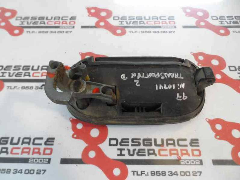 MANETA EXTERIOR DELANTERA DERECHA VOLKSWAGEN T4 TRANSPORTER FURGONETA 1998 1.9 TURBODIESEL (68 CV)