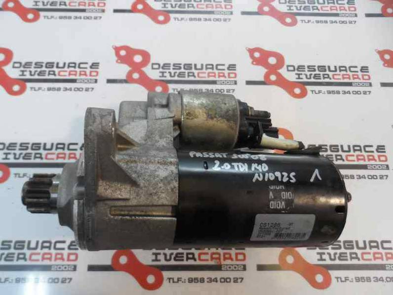MOTOR ARRANQUE VOLKSWAGEN PASSAT VARIANT 2008 2.0 TDI (140 CV)