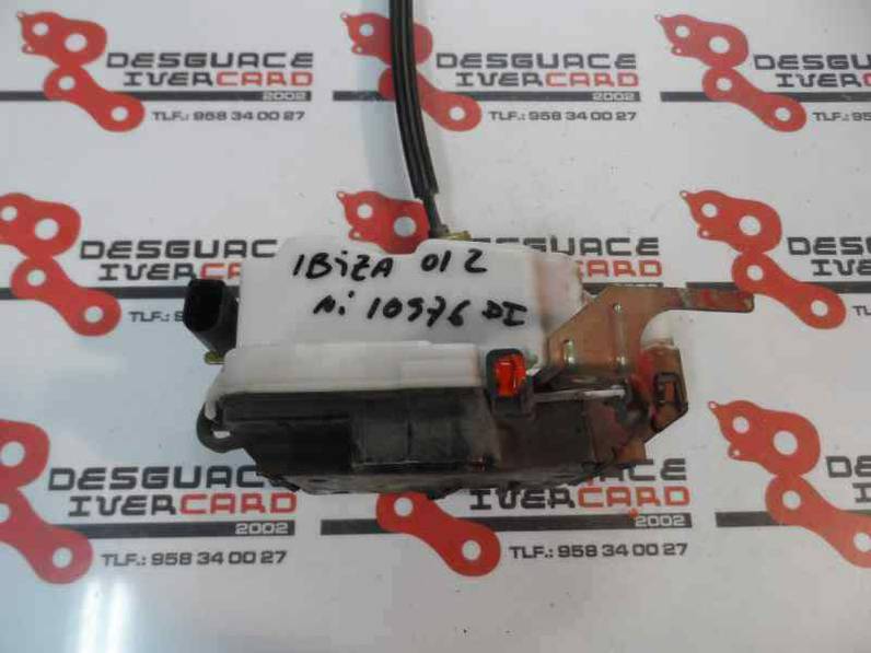CERRADURA PUERTA DELANTERA IZQUIERDA SEAT IBIZA 2002 1.4 (60 CV)