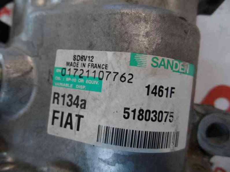 COMPRESOR AIRE ACONDICIONADO FIAT GRANDE PUNTO 2005 1.3 16V JTD (90 CV)