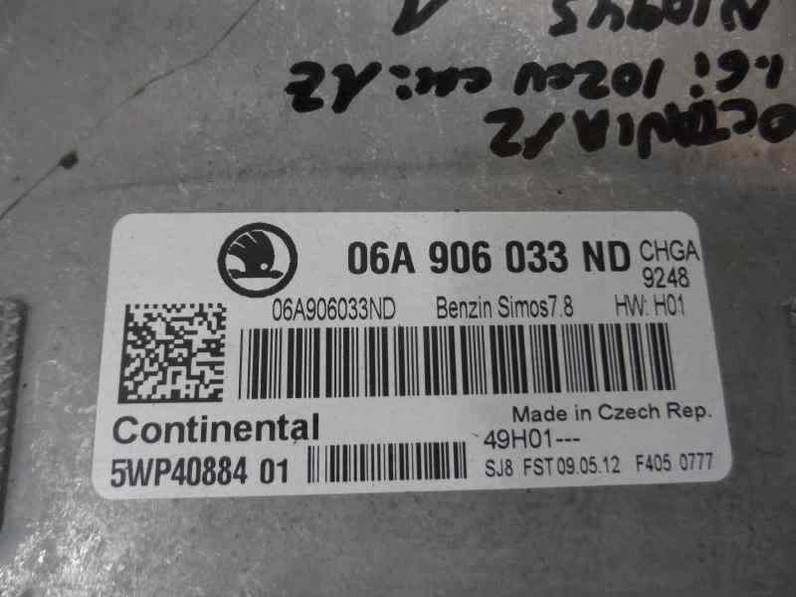 CENTRALITA MOTOR UCE SKODA OCTAVIA BERLINA 2012 1.6 (102 CV)