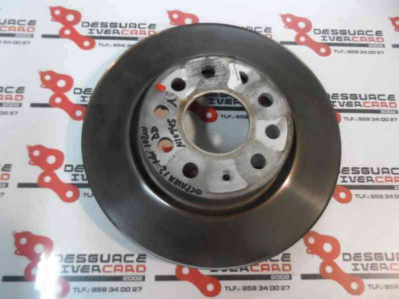 DISCO FRENO DELANTERO SKODA OCTAVIA BERLINA 2012 1.6 (102 CV)