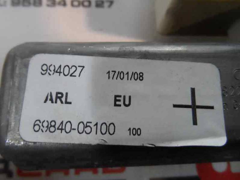 ELEVALUNAS TRASERO IZQUIERDO TOYOTA AVENSIS CROSS SPORT 2008 2.0 D-4D (126 CV)