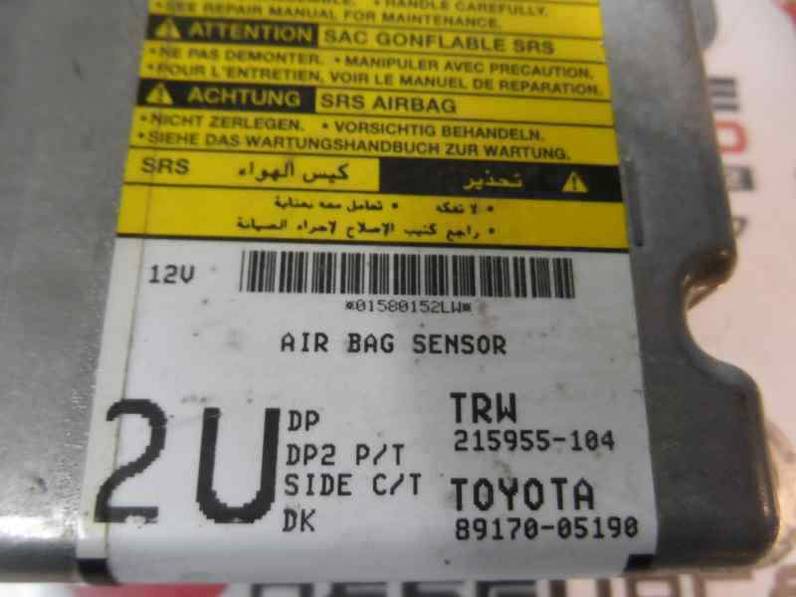 CENTRALITA AIRBAG TOYOTA AVENSIS CROSS SPORT 2008 2.0 D-4D (126 CV)