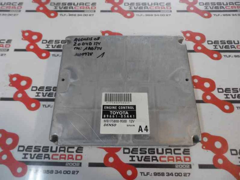 CENTRALITA MOTOR UCE TOYOTA AVENSIS CROSS SPORT 2008 2.0 D-4D (126 CV)