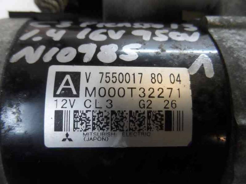 MOTOR ARRANQUE CITROEN C3 PICASSO 2013 1.4 16V (95 CV)