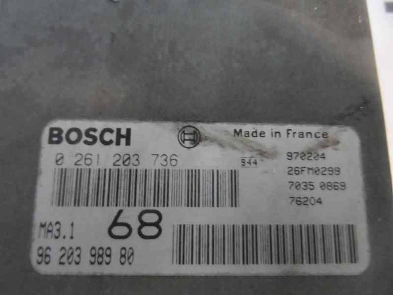 CENTRALITA MOTOR UCE PEUGEOT 106 1997 1.1 (60 CV)