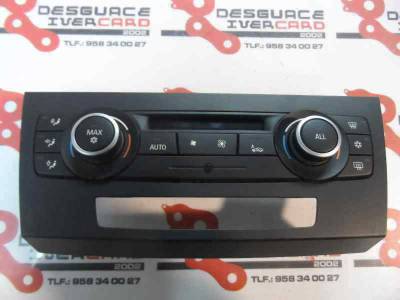 MANDO CLIMATIZADOR BMW SERIE 3 BERLINA 2010 2.0 TURBODIESEL (143 CV)