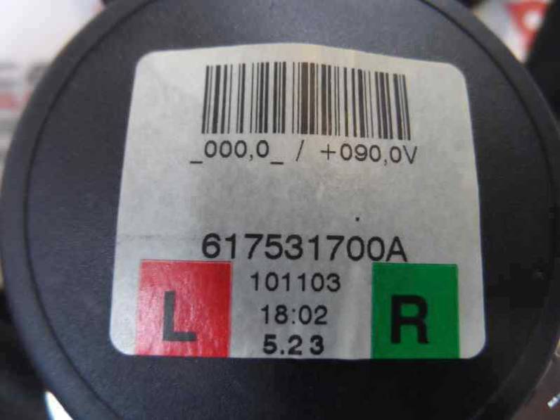 CINTURON SEGURIDAD TRASERO IZQUIERDO BMW SERIE 3 BERLINA 2010 2.0 TURBODIESEL (143 CV)