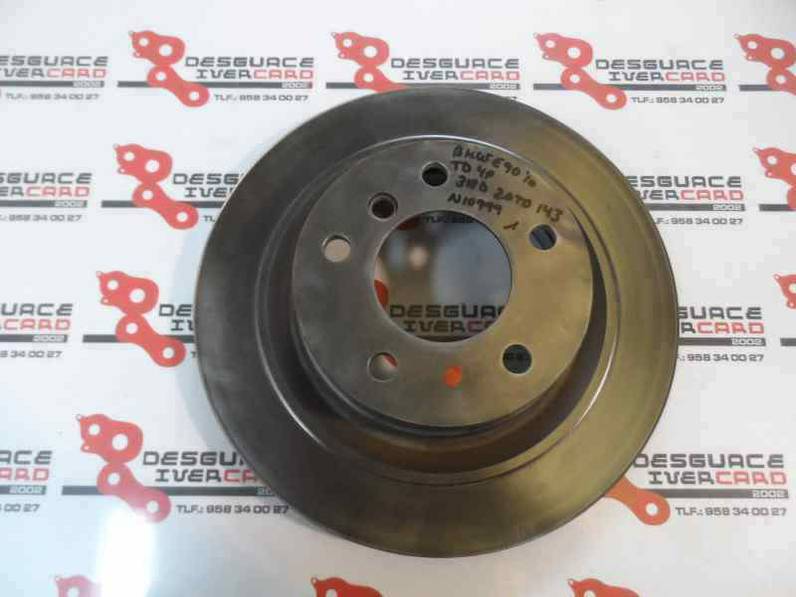 DISCO FRENO TRASERO BMW SERIE 3 BERLINA 2010 2.0 TURBODIESEL (143 CV)