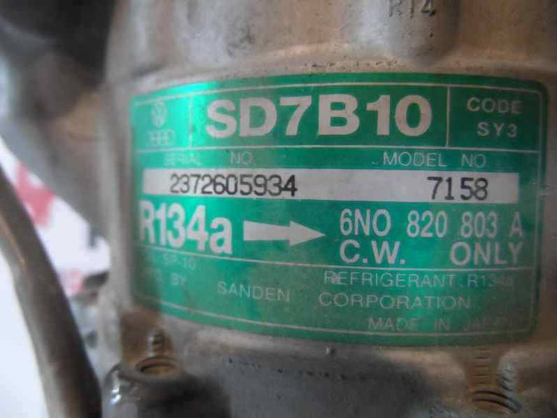 COMPRESOR AIRE ACONDICIONADO VOLKSWAGEN POLO BERLINA 1994 1.4 (60 CV)