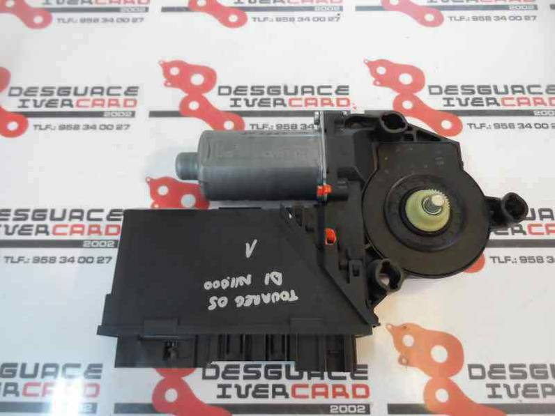 MOTOR ELEVALUNAS DELANTERO IZQUIERDO VOLKSWAGEN TOUAREG 2005 2.5 TDI DPF (174 CV)