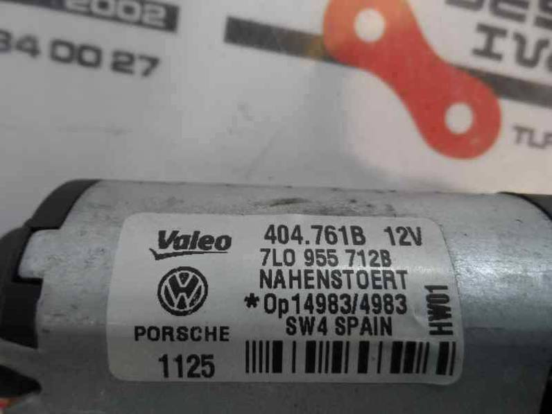 MOTOR LIMPIA TRASERO VOLKSWAGEN TOUAREG 2005 2.5 TDI DPF (174 CV)