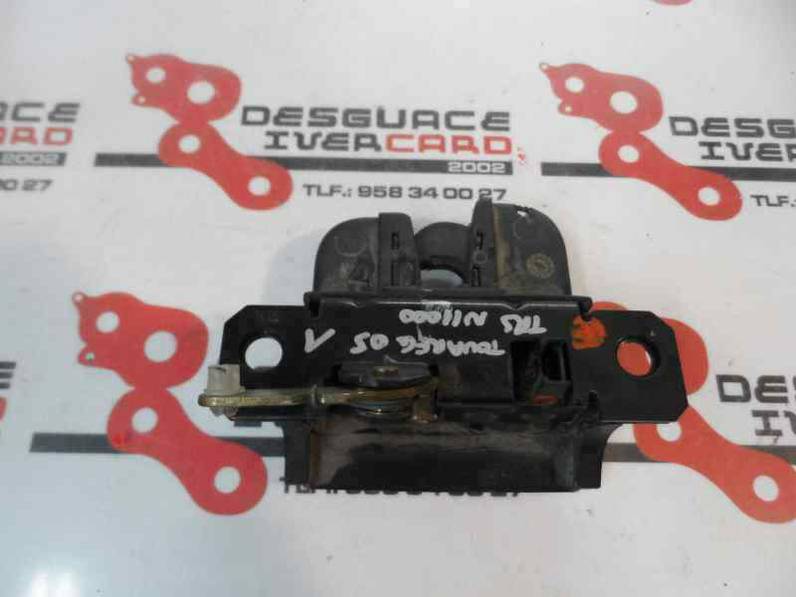 CERRADURA MALETERO PORTON VOLKSWAGEN TOUAREG 2005 2.5 TDI DPF (174 CV)