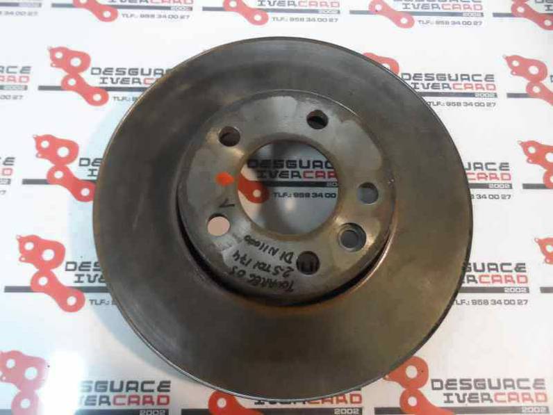 DISCO FRENO DELANTERO VOLKSWAGEN TOUAREG 2005 2.5 TDI DPF (174 CV)