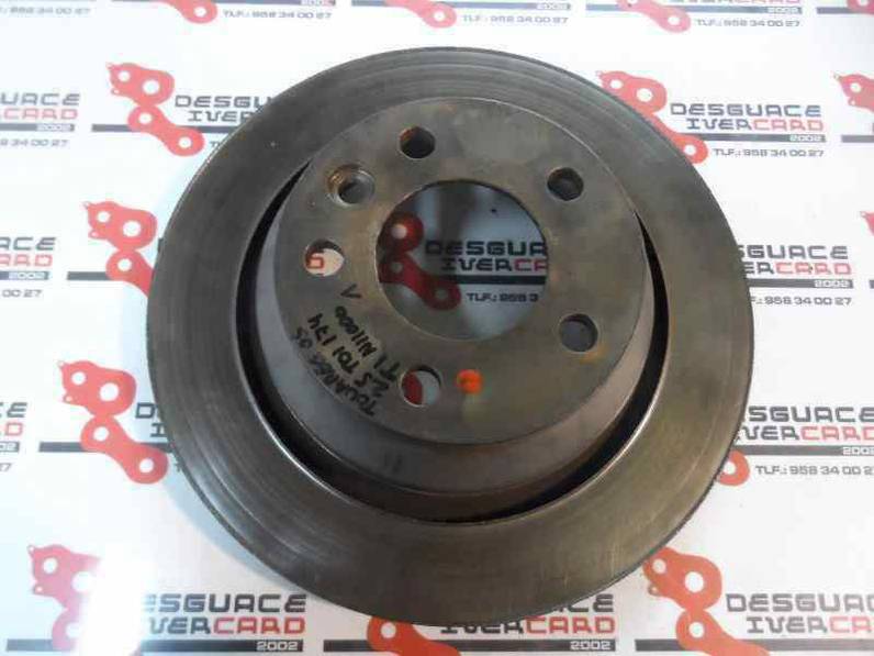 DISCO FRENO TRASERO VOLKSWAGEN TOUAREG 2005 2.5 TDI DPF (174 CV)