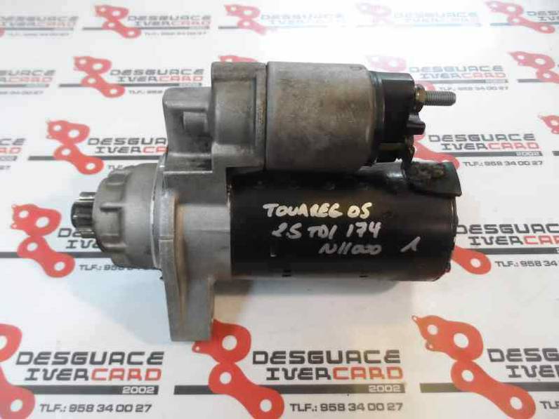 MOTOR ARRANQUE VOLKSWAGEN TOUAREG 2005 2.5 TDI DPF (174 CV)