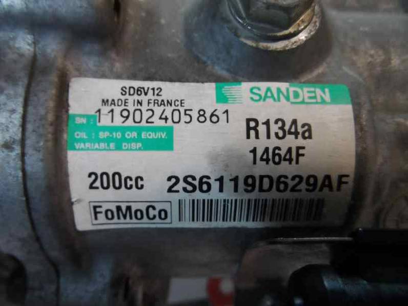 COMPRESOR AIRE ACONDICIONADO FORD FIESTA 2008 1.4 TDCI (68 CV)