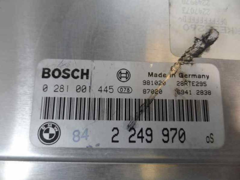 CENTRALITA MOTOR UCE BMW SERIE 3 BERLINA 1998 2.0 16V D (136 CV)