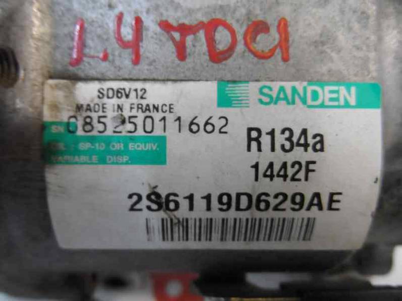 COMPRESOR AIRE ACONDICIONADO FORD FIESTA 2001 1.4 TDCI (68 CV)
