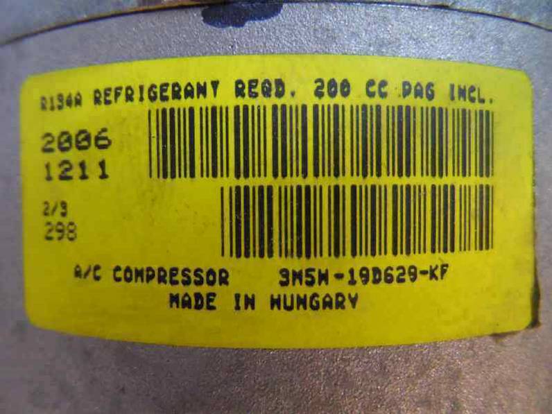 COMPRESOR AIRE ACONDICIONADO FORD C MAX 2007 1.6 TDCI (90 CV)