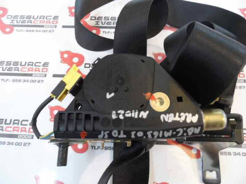 CINTURON SEGURIDAD TRASERO DERECHO MERCEDES CLASE M 2003 2.7 CDI 20V (163 CV)