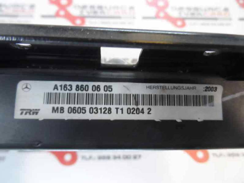 AIRBAG LATERAL TRASERO IZQUIERDO MERCEDES CLASE M 2003 2.7 CDI 20V (163 CV)