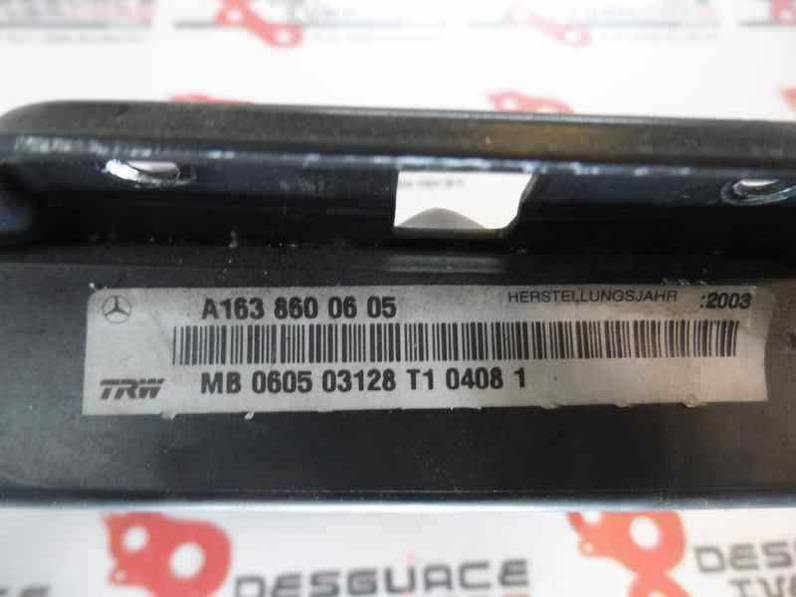 AIRBAG DELANTERO IZQUIERDO MERCEDES CLASE M 2003 2.7 CDI 20V (163 CV)