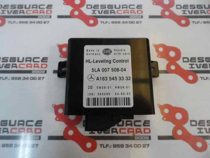 CENTRALITA CHECK CONTROL MERCEDES CLASE M 2003 2.7 CDI 20V (163 CV)