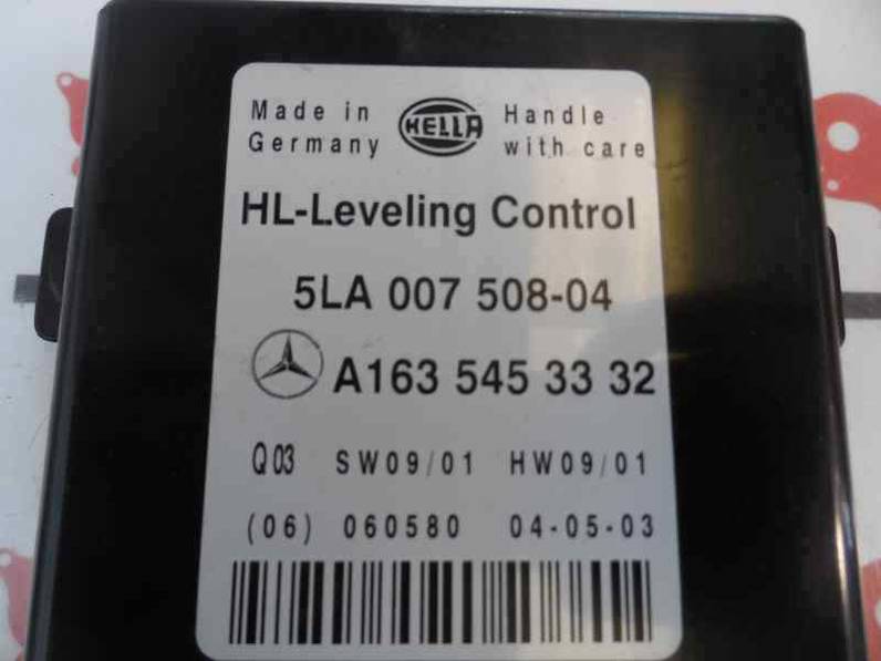 CENTRALITA CHECK CONTROL MERCEDES CLASE M 2003 2.7 CDI 20V (163 CV)