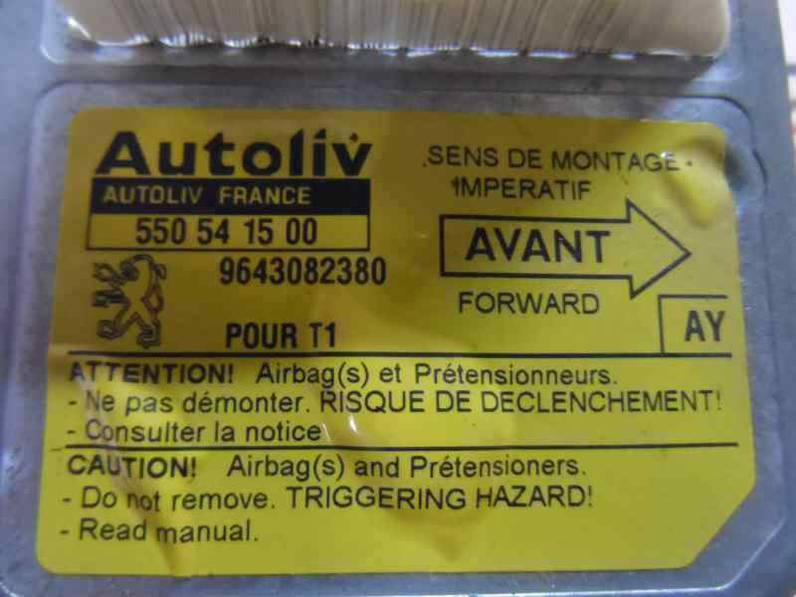 CENTRALITA AIRBAG PEUGEOT 206 BERLINA 2001 1.9 D (69 CV)