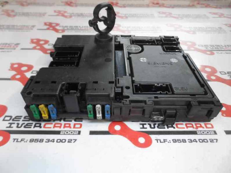 CAJA RELES FUSIBLES PEUGEOT 206 BERLINA 2001 1.9 D (69 CV)